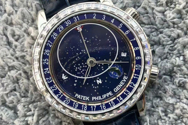 百达翡丽手表表盘有划痕是啥原因（图）